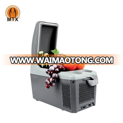 220v 12v car mini cooler and warmer auto home fridge/refrigerator/icebox/freezer